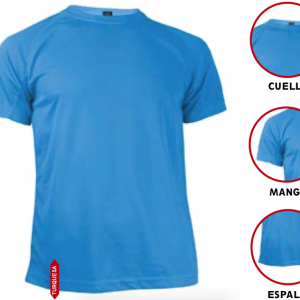 Camiseta técnica transpirable unisex DRY SKIN